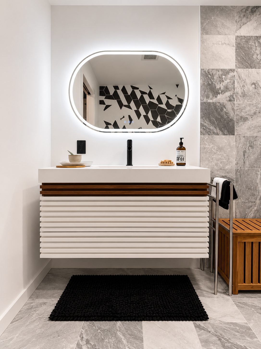 The Basement Bath at Casa Trigono